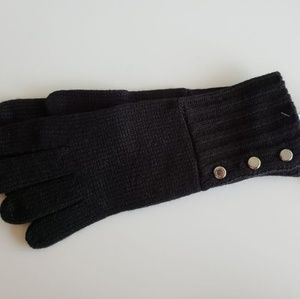 Michael Kors Knit Button Gloves
